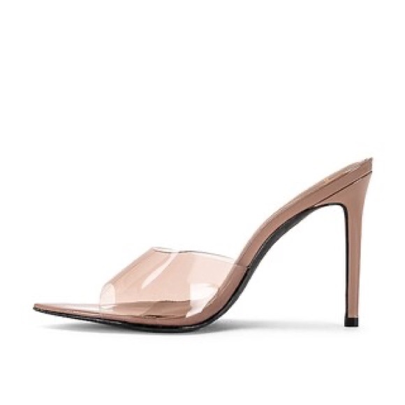 Black Suede Studio Bella Sandal in Truffle | LIKE NEW